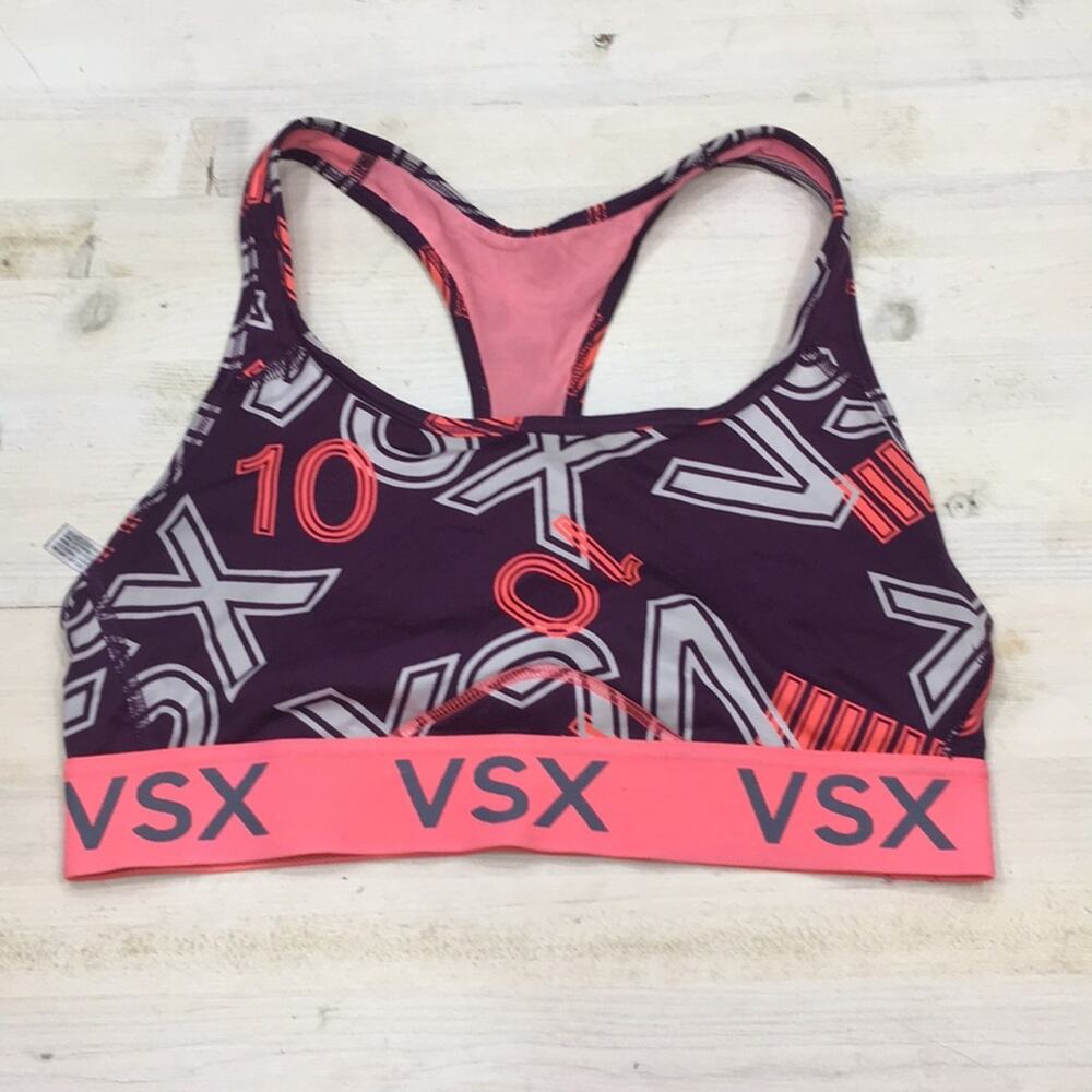 Victoria’s Secret Sport VSX logo sports bra sz M